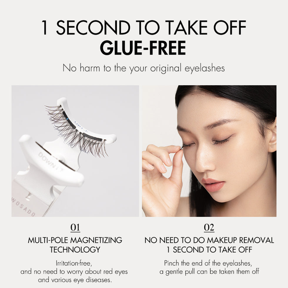 Wosado-Silky-Black-Magnetic-Eyelashes-Glue-Free