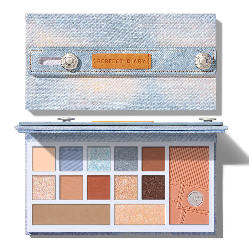 Perfect Diary Denim Eyes and Cheek Palette