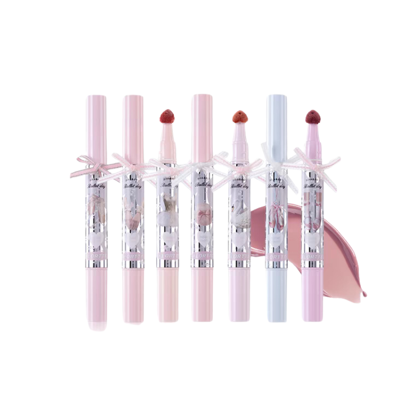 Flortte Small Bowknot Film-Forming Lip Gloss