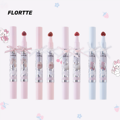 Flortte Small Bowknot Film-Forming Lip Gloss