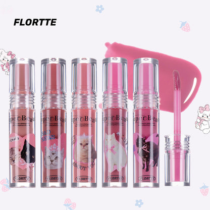 Flortte Super Beauty Lip Gloss Serum Set