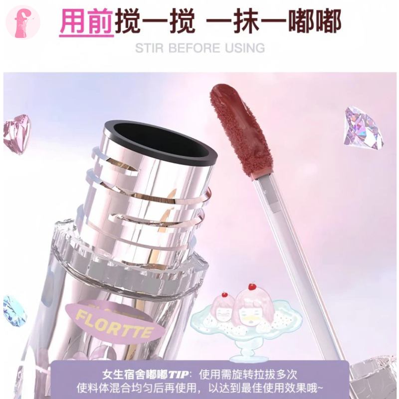 Flortte Wackky Girls Lip Lacquer