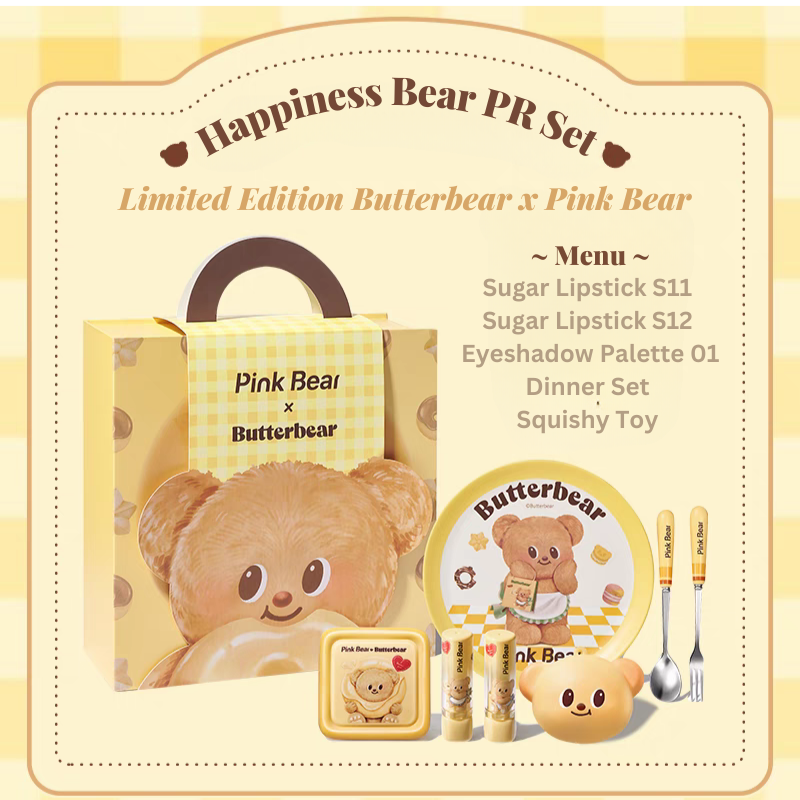 Pink Bear x Butterbear Set