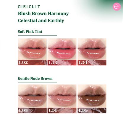 Girlcult Peach Series Glazed Lipstick