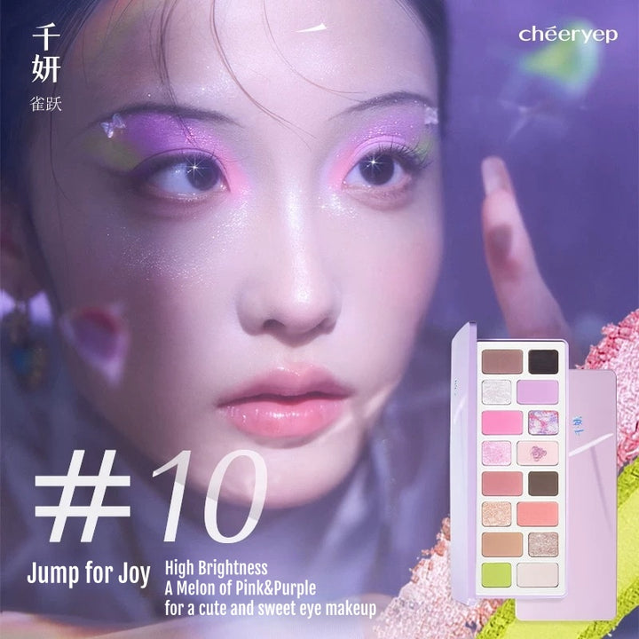 Cheeryep (Qianyan)16 Color Eyeshadow Palette