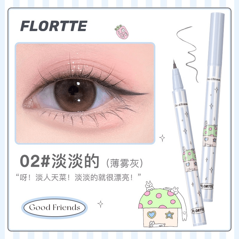 Flortte Good Friends Club Liquid Eyeliner