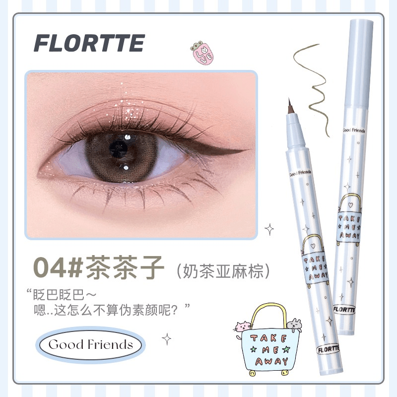 Flortte Good Friends Club Liquid Eyeliner