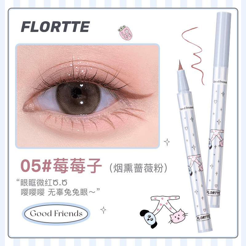 Flortte Good Friends Club Liquid Eyeliner