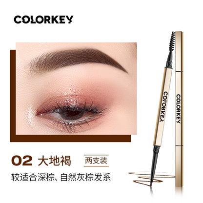 Colorkey Dual-Eyebrow Pencil