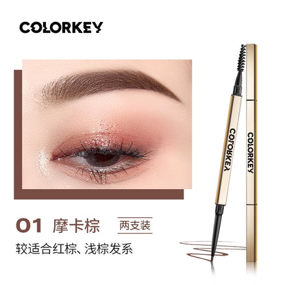 Colorkey Dual-Eyebrow Pencil