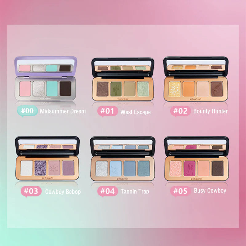 Girlscrush 4 Colors Eyeshadow Palette