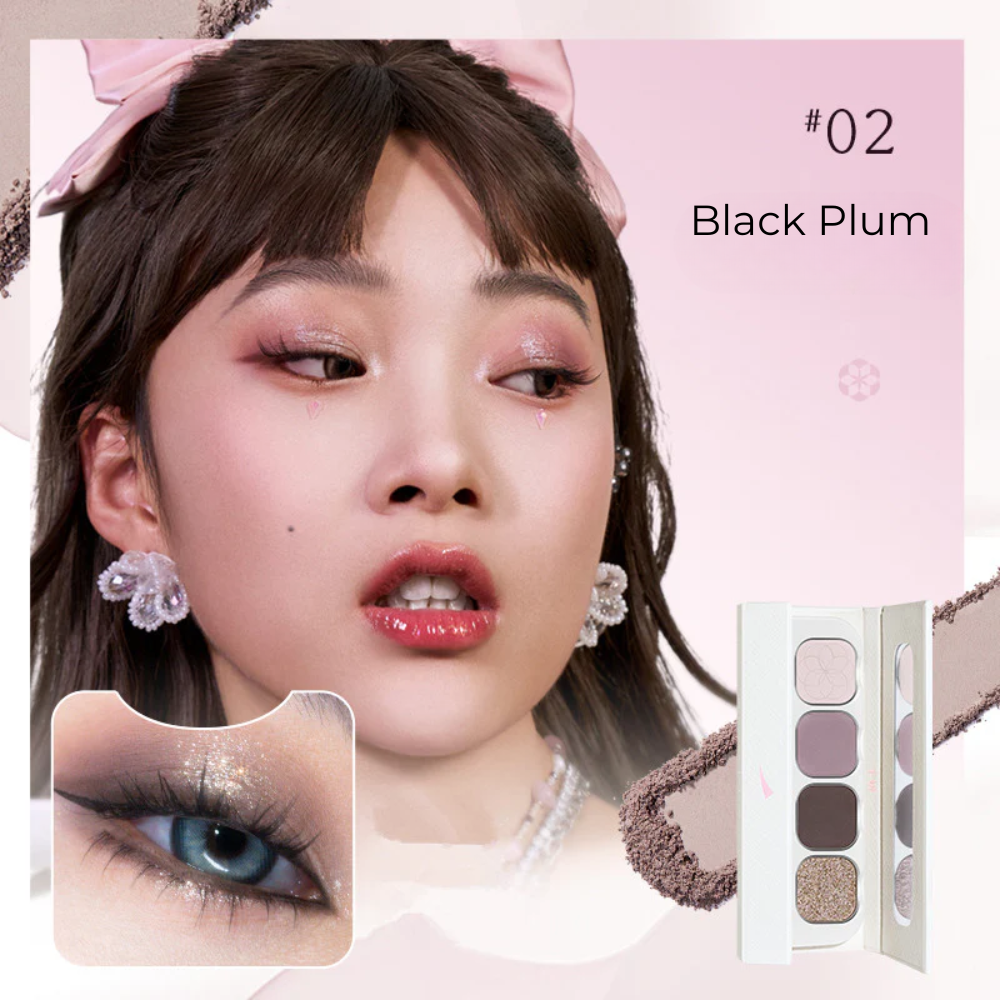 QianYan-Diamond-Quad-Eyeshadow-Palette-02-Black-Plum