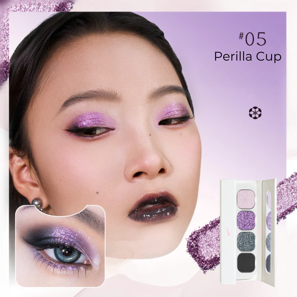 QianYan-Diamond-Quad-Eyeshadow-Palette-05-Perilla-Cup