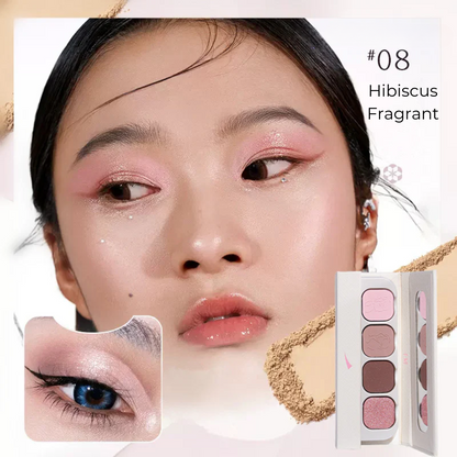 QianYan-Diamond-Quad-Eyeshadow-Palette-08-Hibiscus-Fragrant