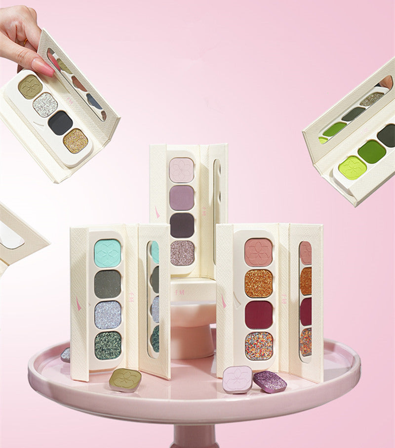 QianYan-Diamond-Quad-Eyeshadow-Palettes