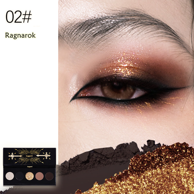 Haggard Five Color Gothic Eyeshadow Palette