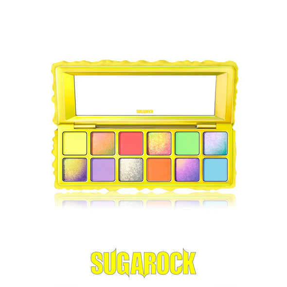 Sugarock-Twilight-12-Color Eyeshadow-Palette-Yellow