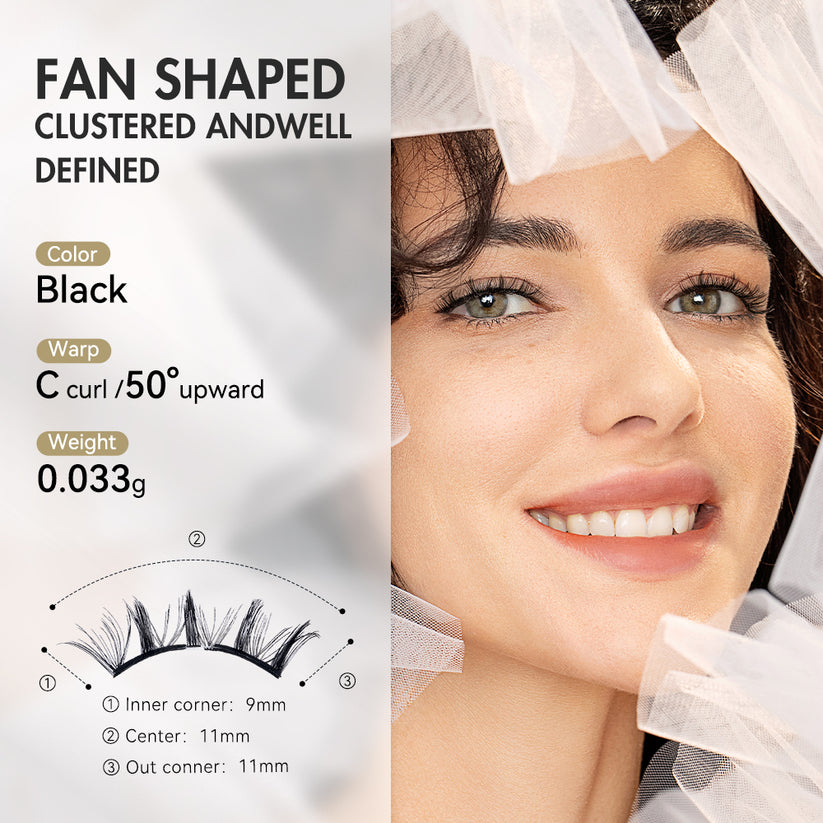 Wosado-Soft-Magnetic-Eyelashes-Fan-Shaped-Clustered-Andwell-Defined-Black