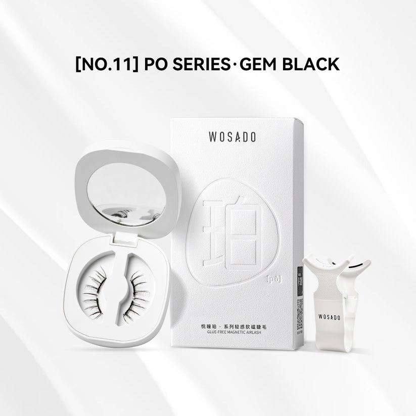 Wosado-Soft-Magnetic-Eyelashes-No-11-Po-Series-Gem-Black