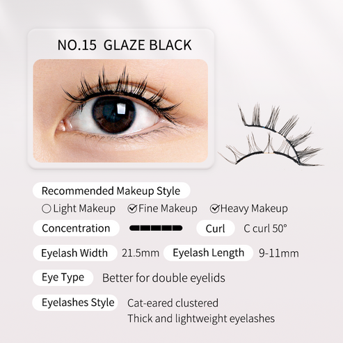 Wosado-Soft-Magnetic-Eyelashes-No-15-Glaze-Black