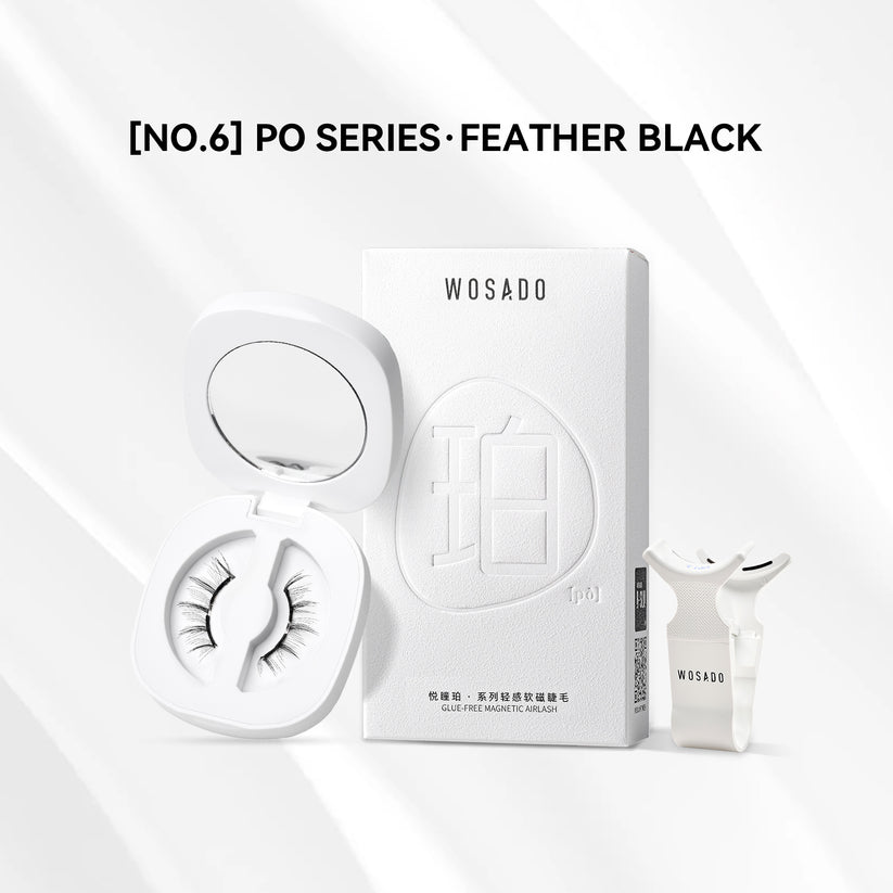 Wosado-Soft-Magnetic-Eyelashes-No-6-Po-Series-Feather-Black