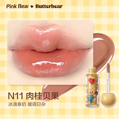 Pink Bear x Butterbear Lip Gloss