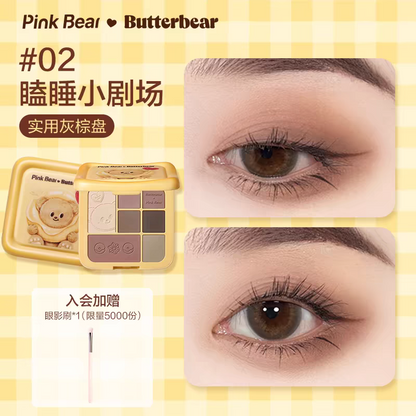 Pink Bear x Butter Bear Eyeshadow Palette