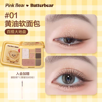 Pink Bear x Butter Bear Eyeshadow Palette